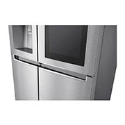 LG 625L InstaView Door in Door™ Side by Side (Noble Steel), Energialuokka F, Vesi/jää ilman vesijohtoliitäntää, Smart Diagnosis™ - Wi-Fi-yhteys, GSX971NEAZ, thumbnail 11