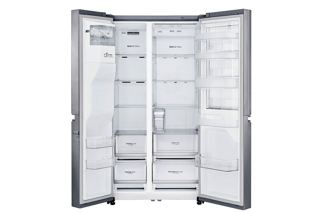LG 625 Door in Door™ Side by Side (Shiny Steel) Energialuokka E, Vesi/jää ilman vesijohtoliitäntää, Smart Diagnosis™ - Wi-Fi-yhteys, GSJ761PZEE, GSJ761PZEE, thumbnail 11