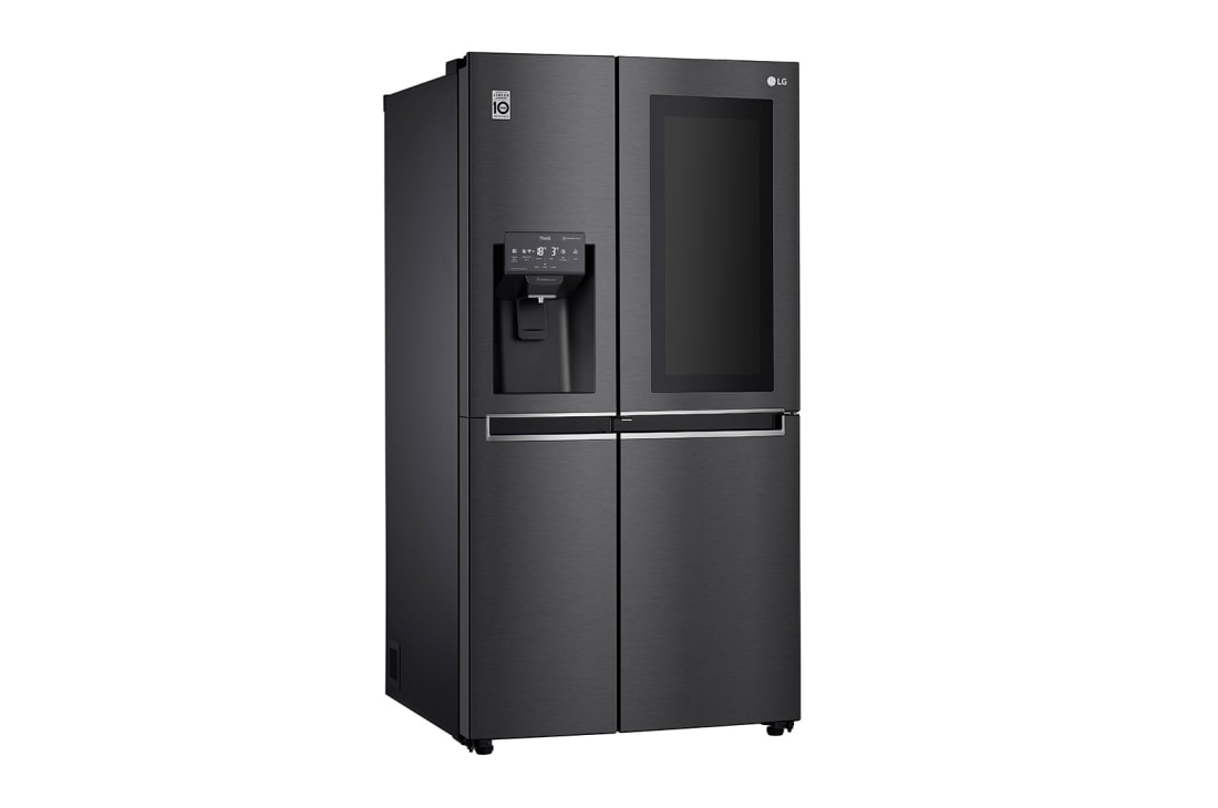 LG 625L InstaView Door in Door™ Side by Side (Matte Black) Energialuokka E, Vesi/jää ilman vesijohtoliitäntää, Smart Diagnosis™ - Wi-Fi-yhteys, GSX961MCCE, thumbnail 12