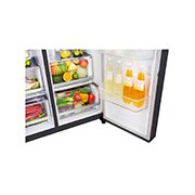 LG 625L InstaView Door in Door™ Side by Side (Matte Black) Energialuokka E, Vesi/jää ilman vesijohtoliitäntää, Smart Diagnosis™ - Wi-Fi-yhteys, GSX961MCCE, thumbnail 8
