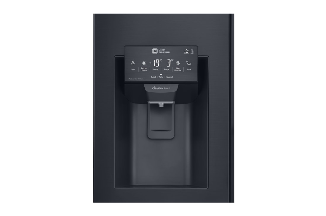 LG 625L Door in Door™ Side by Side (Matte Black) Energialuokka E, Vesi/jää ilman vesijohtoliitäntää, Smart Diagnosis™ - Wi-Fi-yhteys, GSJ761MCEE, thumbnail 7