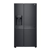 LG 625L Door in Door™ Side by Side (Matte Black) Energialuokka E, Vesi/jää ilman vesijohtoliitäntää, Smart Diagnosis™ - Wi-Fi-yhteys, GSJ761MCEE, thumbnail 2