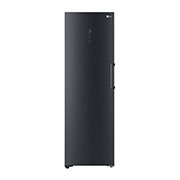 LG 324L Vapaasti seisova pakastin (Matte Black) - Energialuokka D, Total No Frost, Express Freeze, Etu, GFM61MCCSF, thumbnail 1