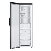 LG 324L Vapaasti seisova pakastin (Matte Black) - Energialuokka D, Total No Frost, Express Freeze, Etupuoli avoinna, GFM61MCCSF, thumbnail 2