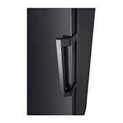 LG 324L Vapaasti seisova pakastin (Matte Black) - Energialuokka D, Total No Frost, Express Freeze, Kahva, GFM61MCCSF, thumbnail 4