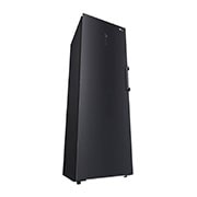 LG 324L Vapaasti seisova pakastin (Matte Black) - Energialuokka D, Total No Frost, Express Freeze, Perspektiivinäkymä vasemmalta, GFM61MCCSF, thumbnail 5