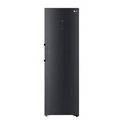 LG 386L Vapaasti seisova jääkaappi (Matte Black) - Energialuokka C, Door Cooling™, LINEARCooling™, FRESHBalancer™, Smart Diagnosis™ - Wi-Fi-yhteys, Vetolaatikko, GLM71MCCSX, thumbnail 1