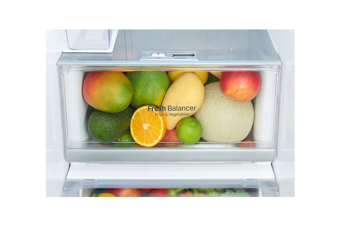 LG 625L InstaView Door in Door™ Side by Side (Noble Steel) Energialuokka E, Vesi/jää ilman vesijohtoliitäntää, Smart Diagnosis™ - Wi-Fi-yhteys, GSX961NECE, GSX961NECE, thumbnail 8