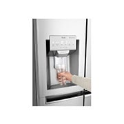 LG 625L InstaView Door in Door™ Side by Side (Noble Steel) Energialuokka E, Vesi/jää ilman vesijohtoliitäntää, Smart Diagnosis™ - Wi-Fi-yhteys, GSX961NECE, GSX961NECE, thumbnail 9