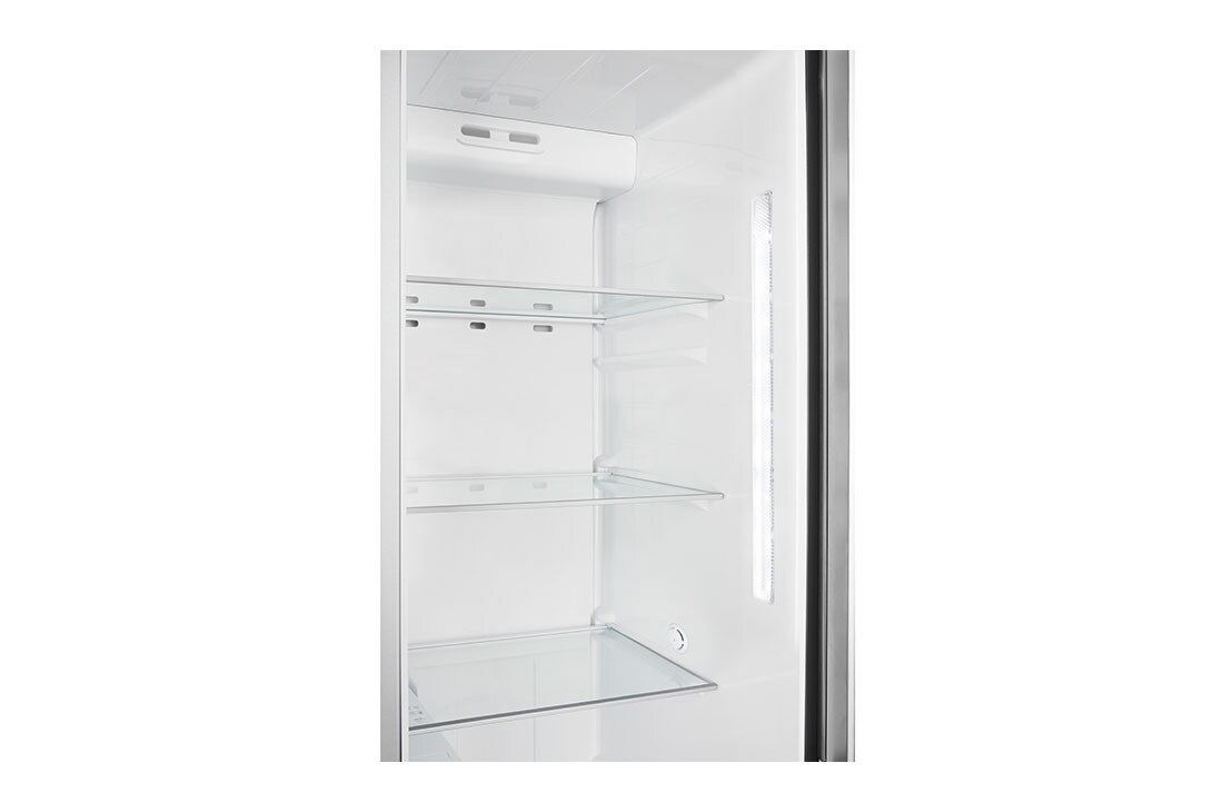 LG 625L Door in Door™ Side by Side (Noble Steel) Energialuokka E, Vesi/jää ilman vesijohtoliitäntää, Smart Diagnosis™ - Wi-Fi-yhteys, Inside LED Detail, GSJ961NSZE, thumbnail 9
