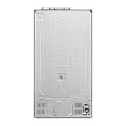LG 625L Door in Door™ Side by Side (Noble Steel) Energialuokka E, Vesi/jää ilman vesijohtoliitäntää, Smart Diagnosis™ - Wi-Fi-yhteys, Rear view, GSJ961NSZE, thumbnail 15