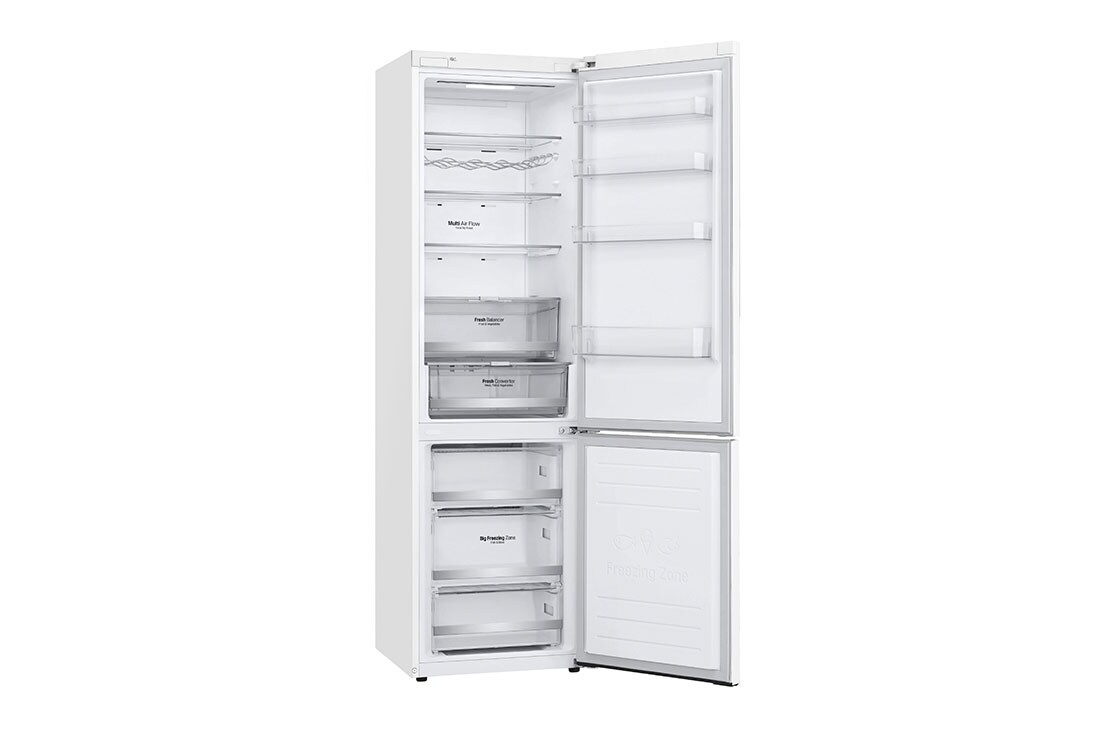 LG 2.03M 384L Jääkaappipakastimet (Valkoinen) - Energialuokka E, Door Cooling™ ja Smart Diagnosis™ - Wi-Fi-yhteys, GBB72SWDMN, GBB72SWDMN, thumbnail 10