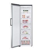 LG 324L Vapaasti seisova pakastin (Shiny Steel) - Energialuokka E, Total No Frost, Express Freeze, Smart Diagnosis™ - Wi-Fi-yhteys, GFE41PZGSZ, GFE41PZGSZ, thumbnail 3