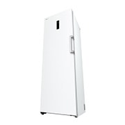 LG 324L Vapaasti seisova pakastin (Valkoinen) - Energialuokka E, Total No Frost, Express Freeze, Smart Diagnosis™ - Wi-Fi-yhteys, Perspektiivinäkymä oikealta, GFE41SWGSZ, thumbnail 7