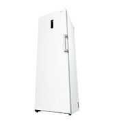 LG 324L Vapaasti seisova pakastin (Valkoinen) - Energialuokka E, Total No Frost, Express Freeze, Smart Diagnosis™ - Wi-Fi-yhteys, Vasen sivunäkymä, GFE41SWGSZ, thumbnail 6