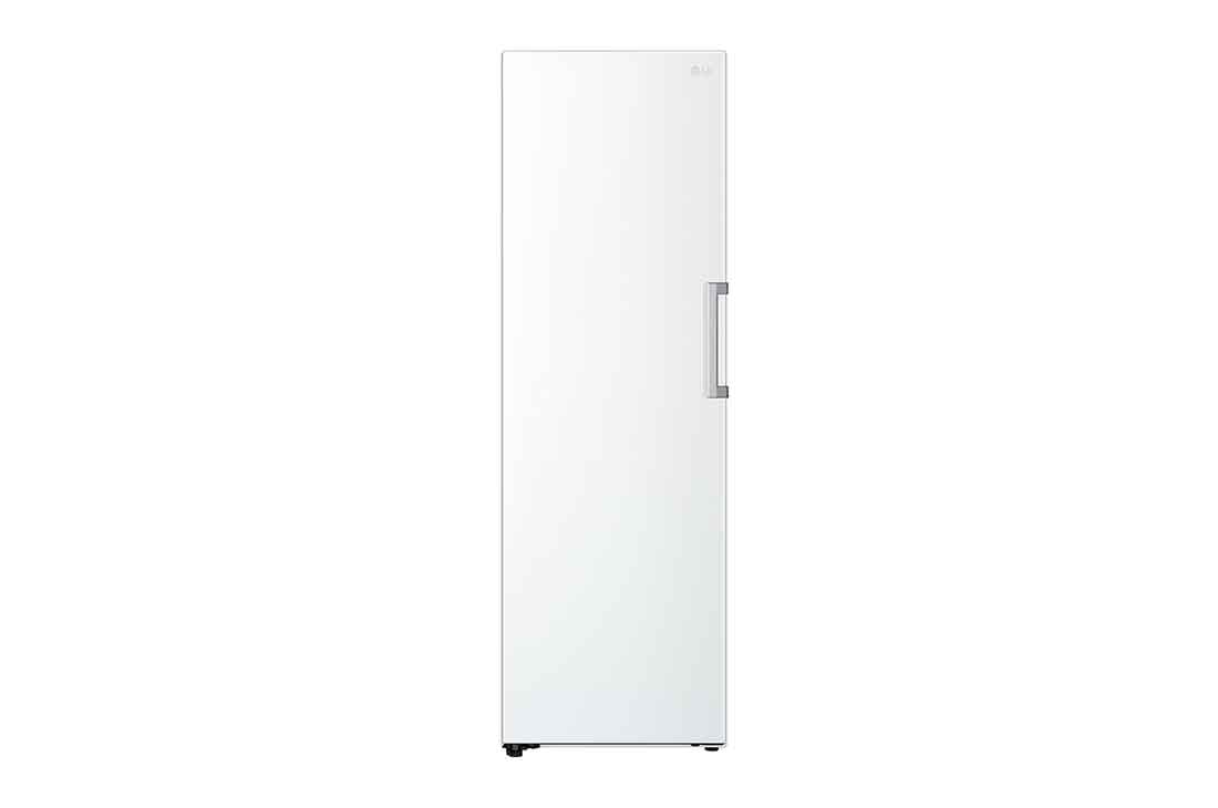 LG 324L Vapaasti seisova pakastin (Valkoinen) - Energialuokka D, Total No Frost, Express Freeze, Smart Diagnosis™ , Etu, GFT61SWCSF