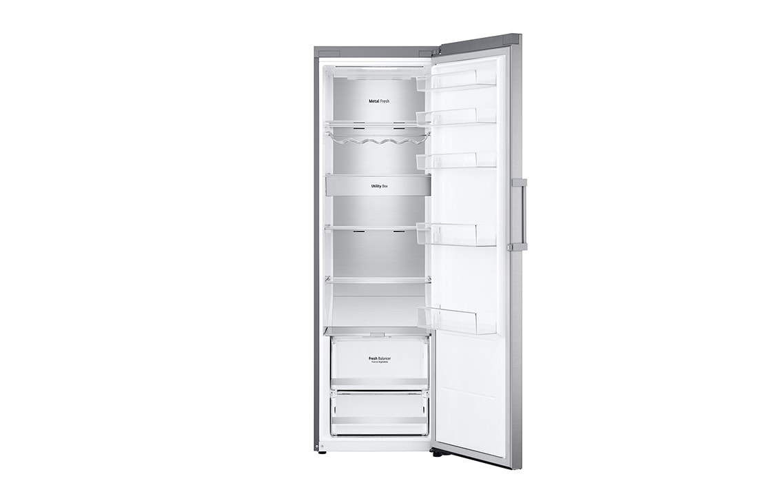 LG 386L Vapaasti seisova jääkaappi (Metal Sorbet) - Energialuokka D, Door Cooling™, LINEARCooling™, FRESHBalancer™, Smart Diagnosis™ - Wi-Fi-yhteys, Sisäpuolen yksityiskohdat, GLM71MBCSF, thumbnail 7