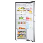LG 386L Vapaasti seisova jääkaappi (Shiny Steel) - Energialuokka E, Door Cooling™, LINEARCooling™, Moist Balance Crisper™, Smart Diagnosis™ - Wi-Fi-yhteys, GLE51PZGSZ, GLE51PZGSZ, thumbnail 4