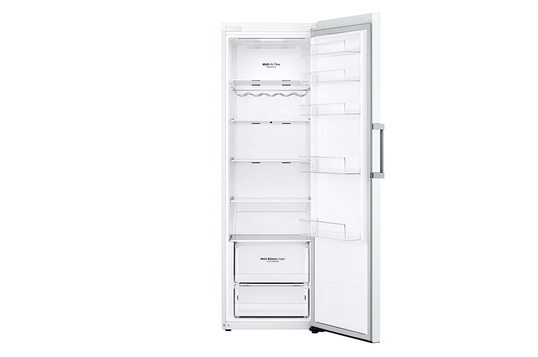 LG 386L Vapaasti seisova jääkaappi (Valkoinen) - Energialuokka E, DoorCooling™, LINEARCooling™, Moist Balance Crisper™, Smart Diagnosis™ - Wi-Fi-yhteys, GLE51SWGSZ, GLE51SWGSZ, thumbnail 3