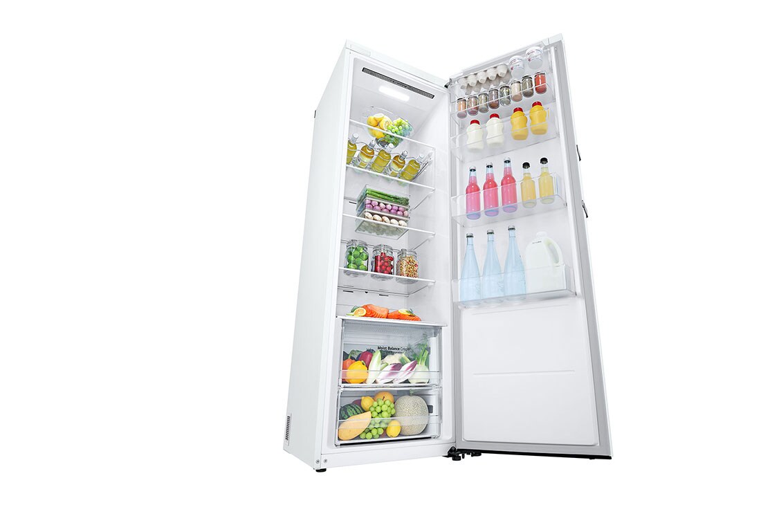 LG 386L Vapaasti seisova jääkaappi (Valkoinen) - Energialuokka E, DoorCooling™, LINEARCooling™, Moist Balance Crisper™, Smart Diagnosis™ - Wi-Fi-yhteys, GLE51SWGSZ, GLE51SWGSZ, thumbnail 6