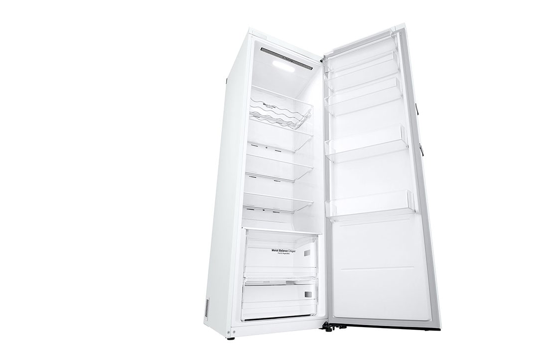 LG 386L Vapaasti seisova jääkaappi (Valkoinen) - Energialuokka E, DoorCooling™, LINEARCooling™, Moist Balance Crisper™, Smart Diagnosis™ - Wi-Fi-yhteys, GLE51SWGSZ, GLE51SWGSZ, thumbnail 7