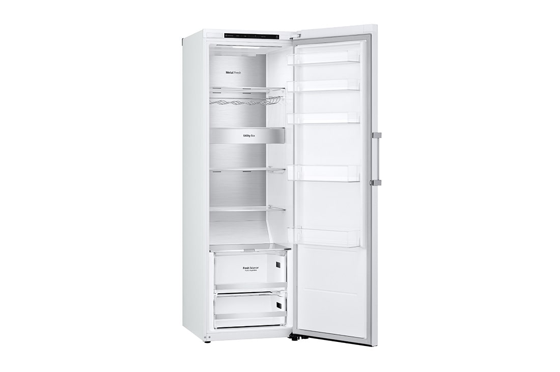 LG 386L Vapaasti seisova jääkaappi (Valkoinen) - Energialuokka D, Door Cooling™, LINEARCooling™, FRESHBalancer™, Smart Diagnosis™, Sivu, GLT71SWCSF, thumbnail 14