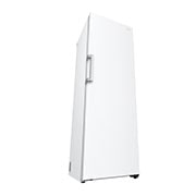 LG 386L Vapaasti seisova jääkaappi (Valkoinen) - Energialuokka D, Door Cooling™, LINEARCooling™, FRESHBalancer™, Smart Diagnosis™, Vasen sivunäkymä, GLT71SWCSF, thumbnail 10