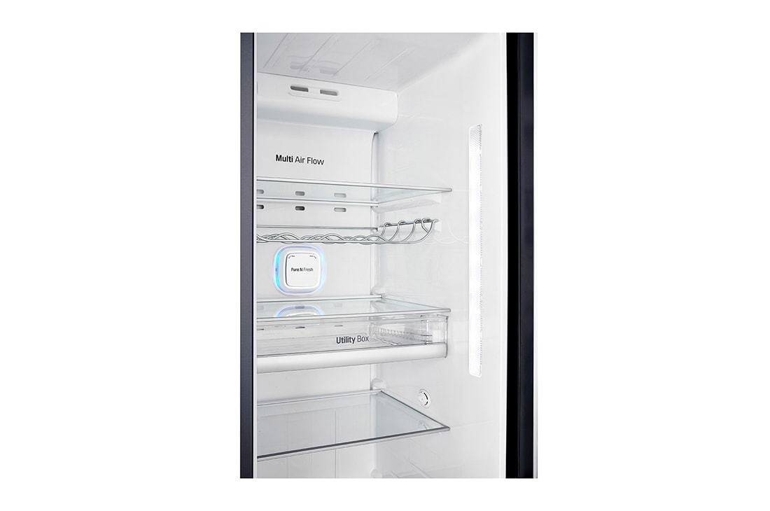 LG 625L Door in Door™ Side by Side (Matte Black) Energialuokka E, Vesi/jää ilman vesijohtoliitäntää, Smart Diagnosis™ - Wi-Fi-yhteys, GSJ961MCCZ, GSJ961MCCZ, thumbnail 11