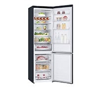 LG 2.03M 384L Jääkaappipakastimet (Matte Black) - Energialuokka A, Door Cooling™ ja Smart Diagnosis™ , GBB92MCBAP, GBB92MCBAP, thumbnail 14