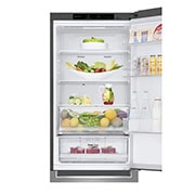 LG 1.86M 341L Jääkaappipakastimet(Shiny Steel), Energialuokka E, Door Cooling™, GBB61PZJMN, GBB61PZJMN, thumbnail 5