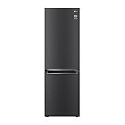 LG 1.86M 341L Jääkaappipakastimet(Matte Black) - Energialuokka D, DoorCooling™ ja Smart Diagnosis™ , GBB71MCVGN, GBB71MCVGN, thumbnail 1