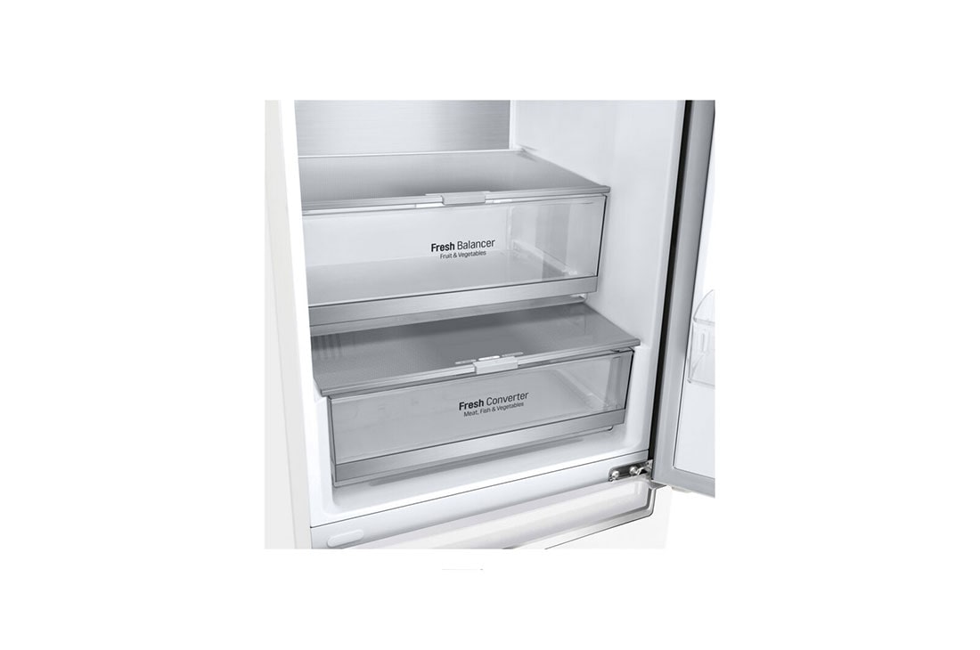 LG 2.03M 384L Jääkaappipakastimet (Valkonen) - Energialuokka A, Door Cooling™ ja Smart Diagnosis™ , GBB92SWBAN, GBB92SWBAN, thumbnail 7