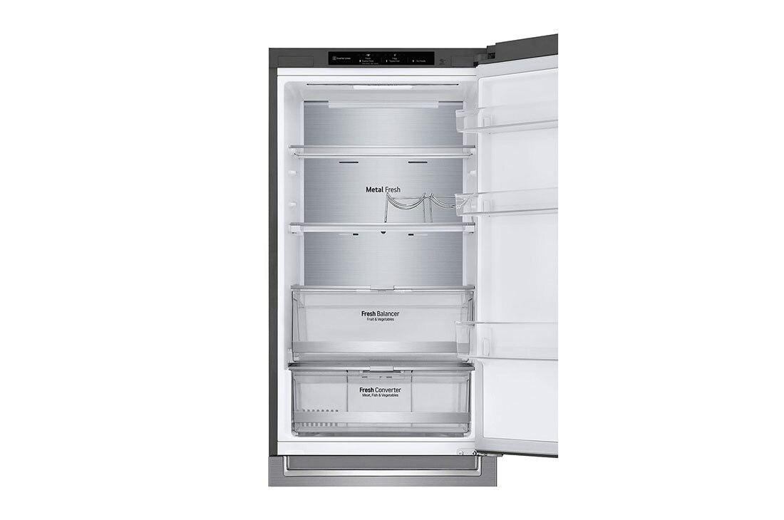 LG 1.86M 341L Jääkaappipakastimet(Shiny Steel) - Energialuokka C, DoorCooling™ ja Smart Diagnosis™, ELB81PZVCP, ELB81PZVCP, thumbnail 8