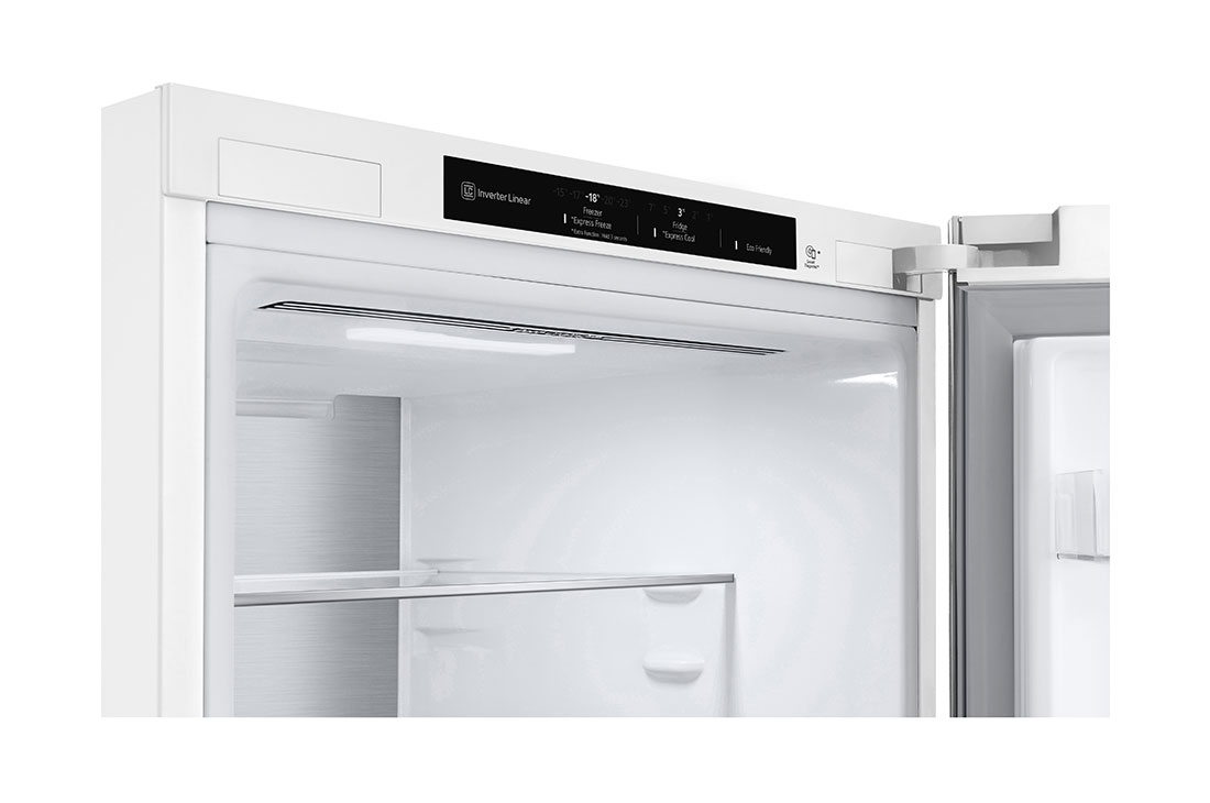 LG 1.86M 341L Jääkaappipakastimet(Valkoinen) - Energialuokka C, DoorCooling™ ja Smart Diagnosis™, ELB81SWVCP, ELB81SWVCP, thumbnail 11