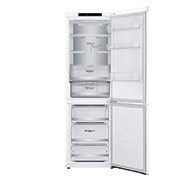 LG 1.86M 341L Jääkaappipakastimet(Valkoinen) - Energialuokka C, DoorCooling™ ja Smart Diagnosis™, ELB81SWVCP, ELB81SWVCP, thumbnail 3