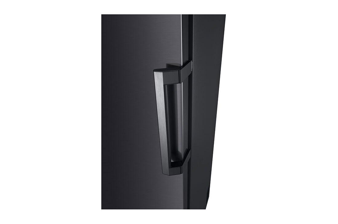 LG 324L Vapaasti seisova pakastin (Matte Black) - Energialuokka E, Total No Frost, Express Freeze, Smart Diagnosis™, Kahva, GFT61MCCSZ, thumbnail 4