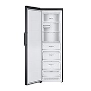 LG 324L Vapaasti seisova pakastin (Matte Black) - Energialuokka E, Total No Frost, Express Freeze, Smart Diagnosis™, Etupuoli avoinna ruokaa, GFT61MCCSZ, thumbnail 3