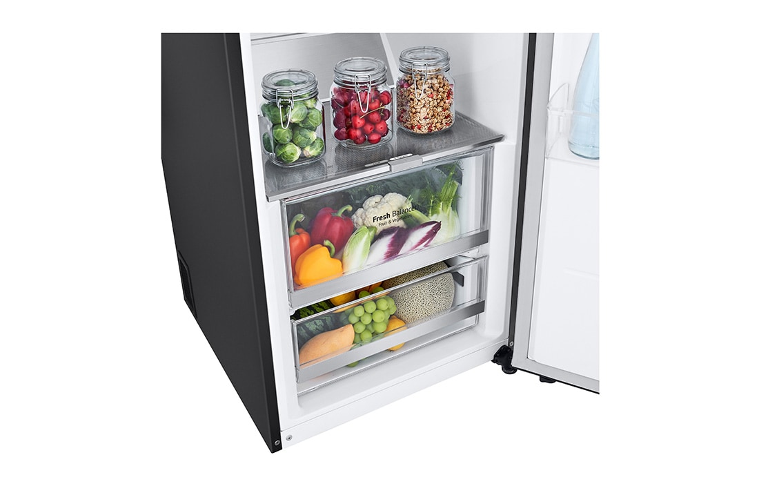 LG 386L Vapaasti seisova jääkaappi (Valkonen) - Energialuokka E, Door Cooling™, LINEARCooling™, FRESHBalancer™, Smart Diagnosis™, GLT71MCCSZ, GLT71MCCSZ, thumbnail 2