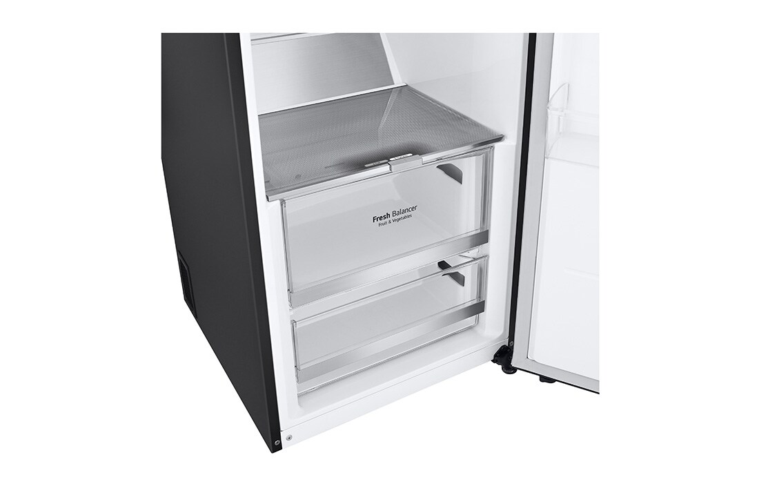 LG 386L Vapaasti seisova jääkaappi (Valkonen) - Energialuokka E, Door Cooling™, LINEARCooling™, FRESHBalancer™, Smart Diagnosis™, GLT71MCCSZ, GLT71MCCSZ, thumbnail 3