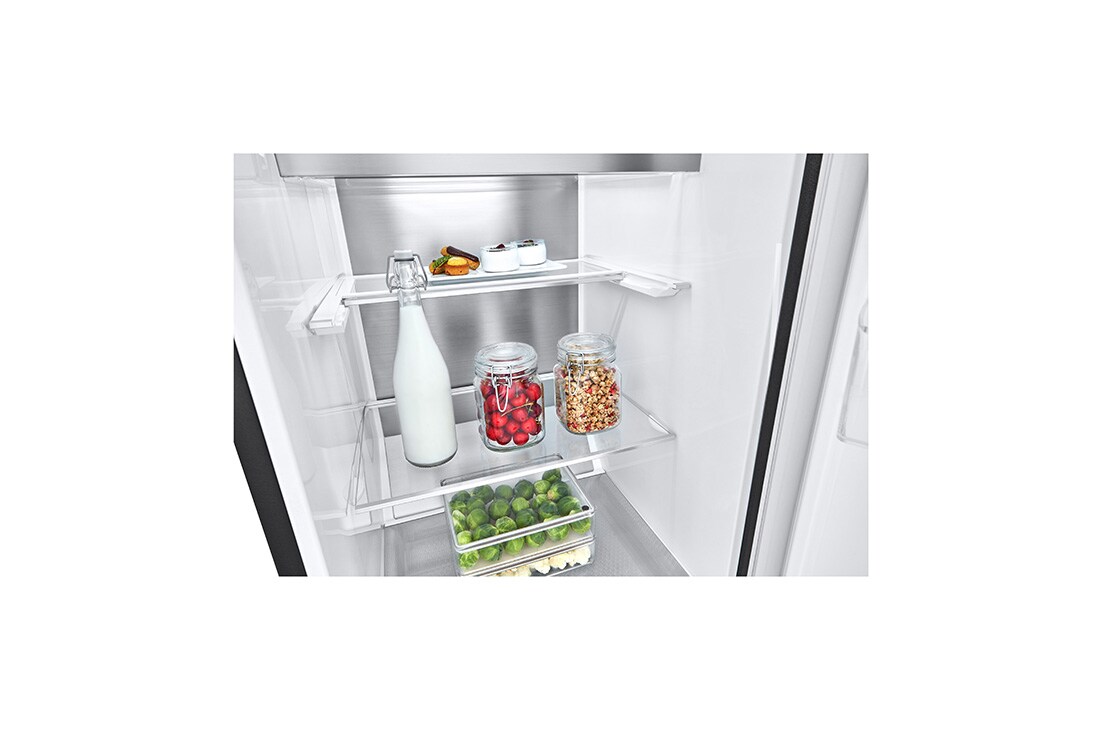 LG 386L Vapaasti seisova jääkaappi (Valkonen) - Energialuokka E, Door Cooling™, LINEARCooling™, FRESHBalancer™, Smart Diagnosis™, GLT71MCCSZ, GLT71MCCSZ, thumbnail 4