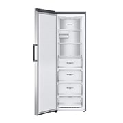 LG 324L Vapaasti seisova pakastin (Shiny Steel) - Energialuokka E, Total No Frost, Express Freeze, Smart Diagnosis™ - Wi-Fi-yhteys, frontopen, GFE61PZCSZ, thumbnail 3