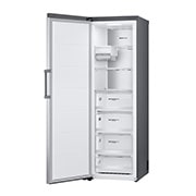 LG 324L Vapaasti seisova pakastin (Shiny Steel) - Energialuokka E, Total No Frost, Express Freeze, Smart Diagnosis™ - Wi-Fi-yhteys, rightsideopen, GFE61PZCSZ, thumbnail 12