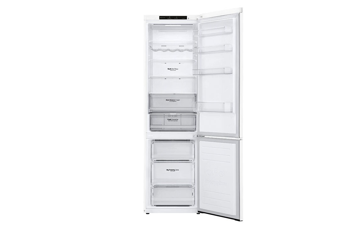 LG 2.03M 384L Jääkaappipakastimet(Valkoinen) - Energialuokka D, Door Cooling™, Multi Flow, GBB62SWGGN, GBB62SWGGN, thumbnail 2