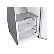 LG 386L Vapaasti seisova jääkaappi (Shiny Steel) - Energialuokka E, Door Cooling™, LINEARCooling™, FRESHBalancer™ ja Smart Diagnosis™ - Wi-Fi-yhteys, GLE71PZCSZ, GLE71PZCSZ, thumbnail 3