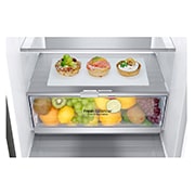 LG 1.86M 341L Jääkaappipakastimet(Shiny Steel) - Energialuokka D, DoorCooling™ ja Smart Diagnosis™, GBB71PZVGN, GBB71PZVGN, thumbnail 6
