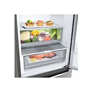LG 1.86M 341L Jääkaappipakastimet(Shiny Steel) - Energialuokka D, Door Cooling™ ja Smart Diagnosis™ - Wi-Fi-yhteys, GBB61PZFGN, GBB61PZFGN, thumbnail 9