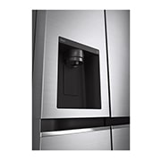 LG 635L Door in Door™ Side by Side (Shiny Steel), Energialuokka F, Vesi/jää vesijohtoliitännällä, Smart Diagnosis™ - Wi-Fi-yhteys, GSJV70PZTF, GSJV70PZTF, thumbnail 6