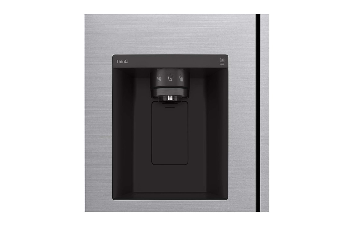 LG 635L Door in Door™ Side by Side (Shiny Steel), Energialuokka F, Vesi/jää vesijohtoliitännällä, Smart Diagnosis™ - Wi-Fi-yhteys, GSJV70PZTF, GSJV70PZTF, thumbnail 5