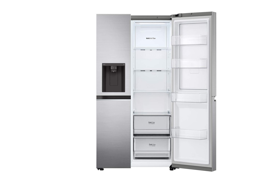 LG 635L Door in Door™ Side by Side (Shiny Steel), Energialuokka F, Vesi/jää vesijohtoliitännällä, Smart Diagnosis™ - Wi-Fi-yhteys, GSJV70PZTF, GSJV70PZTF, thumbnail 10