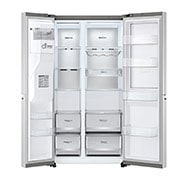 LG 635L Door in Door™ Side by Side (Brushed Steel), Energialuokka E, Vesi/jää vesijohtoliitännällä, Smart Diagnosis™ - Wi-Fi-yhteys, GSJV90BSAE, GSJV90BSAE, thumbnail 12